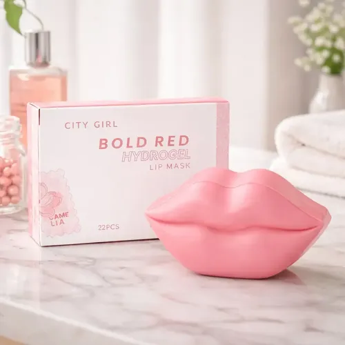 Mascarilla De Hydrogel P/labios Parches Hidratante City Girl Tipo de piel Normal a seca