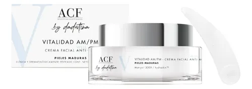 Crema Facial Vitalidad Pieles Maduras Am/pm Acf By Dadatina Momento de aplicación Día/Noche