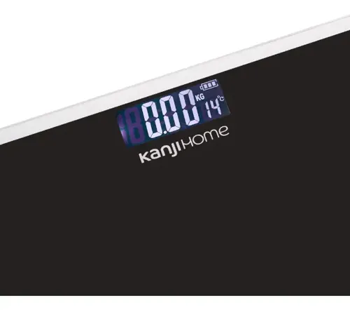 Balanza De Baño Kanjihome Black Pantalla Lcd Kjh-p2006b