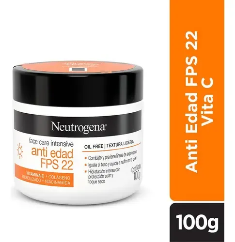 Neutrogena Face Care Intensive Hidratante Antiage Crema 100g