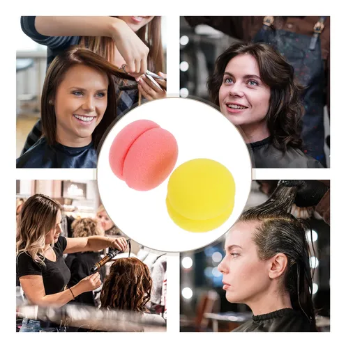 12 Piezas Rulos De Espuma Para Rizar Cabello, Pelotas Suaves