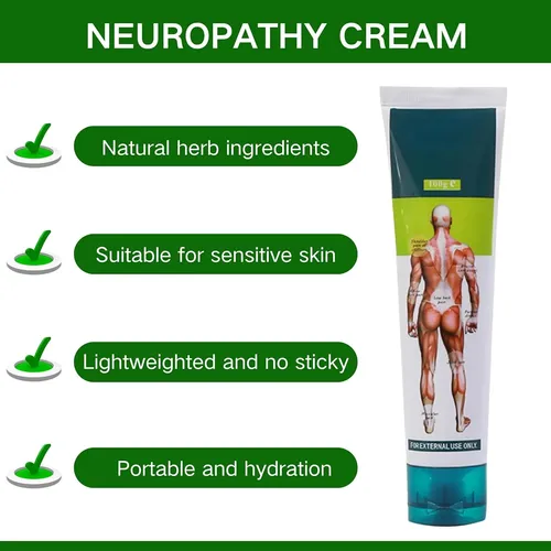 Crema Para Neuropatía, Crema Para Aliviar Los Nervios De Pies Y M