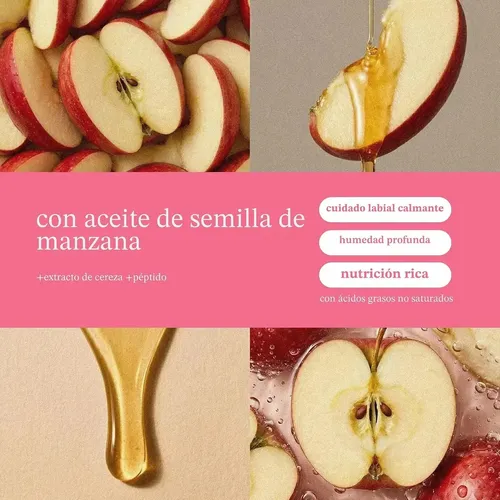 Aceite Labial Coreano Nooni – Manzana Cereza | Tinte Labial