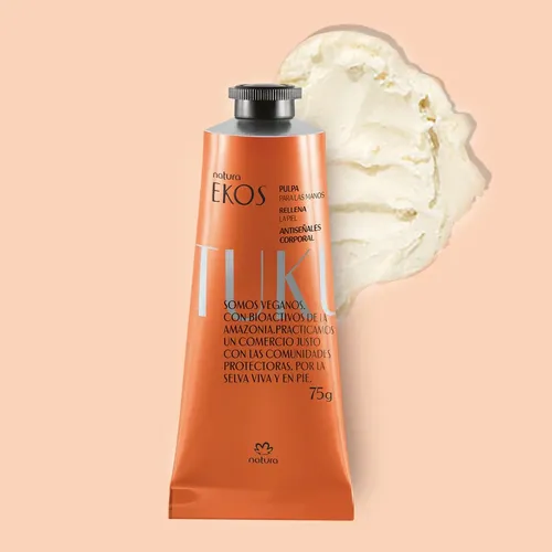 Kit Ekos Natura Tukumá Pulpa Hidrata 400ml Y Crema Manos 75g