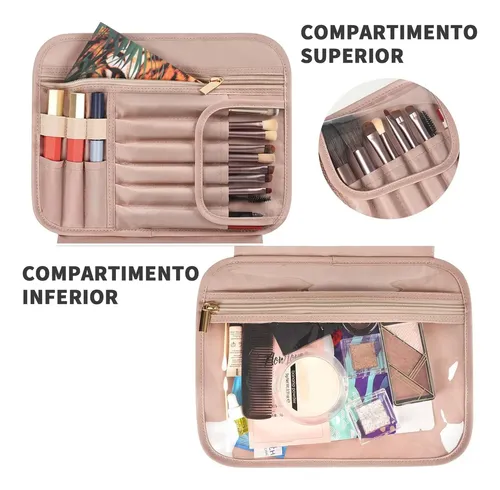 Bolsa De Maquillaje Profesional Para Mujer, 4 En 1