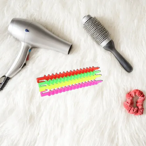 52 Varillas De Plástico En Espiral Para El Pelo, Peluquería,