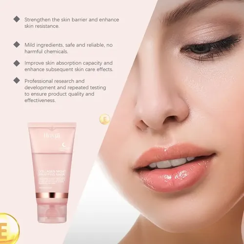 Mascarilla Facial Colágeno Hidratante Antiarrugas 75ml