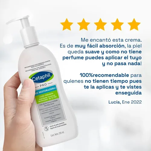 Cetaphil Pro Ad Restoraderm Loción Hidratante Pieles Secas