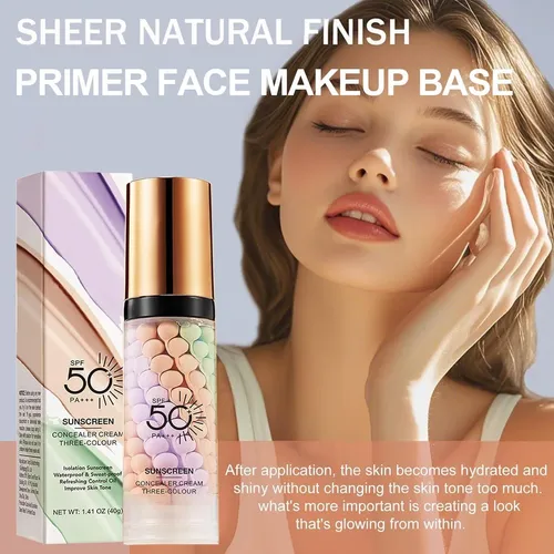 Primer Facial 3 En 1 Spf 50 Eakroo Set A