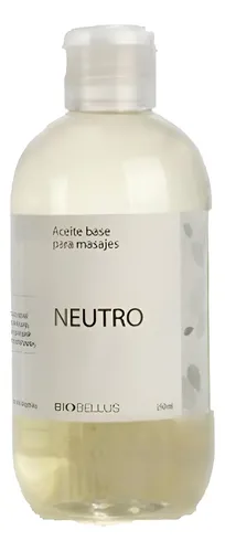 Aceite Para Masajes Neutro Biobellus Sin Fragancia X 250