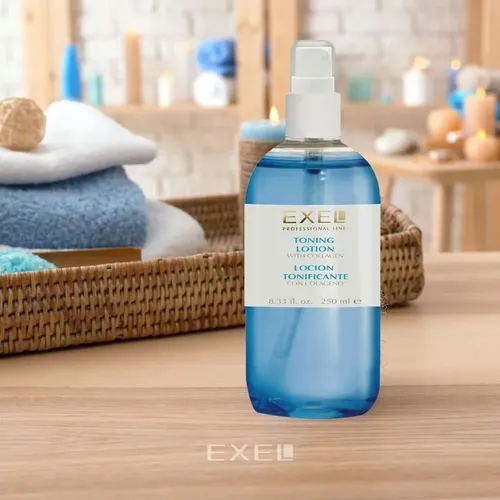 Loción Tonificante Colágeno Profesional Line 250ml Exel Tipo de piel Todo tipo