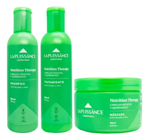 La Puissance Shampoo + Acond + Mascara Nutrition Therapy