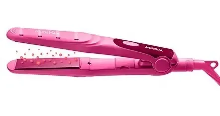 Planchita De Pelo Mondial P-16 Fashion Pink Tourmaline Ion