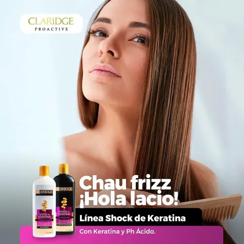 Acondicionador Proactive Shock De Keratina Claridge