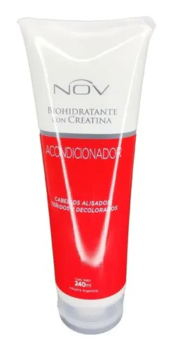 Acondicionador Biohidratante C/creatina Teñido Nov 240 Ml X3