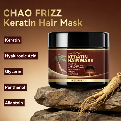 Lanemay Keratin Hair Mask – Anti-frizz – 120g
