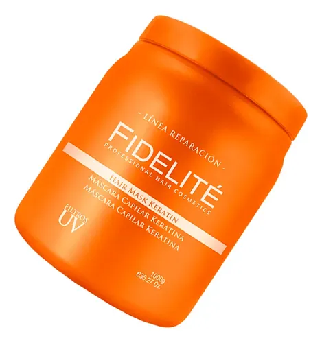 Fidelité Kit X2 Reparación Máscara Capilar Keratina 1000g