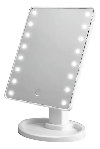 Espejo Led Maquillaje Blanco O Negro Tactil