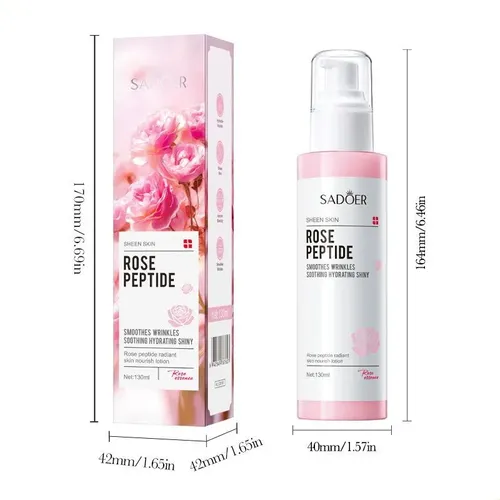 Loción De Rosas Polipéptido Rejuvenecedora, Nutritiva E Hidr