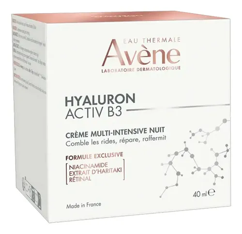 Avene Hyaluron Activ B3 Crema De Noche Revitalizante Antiage