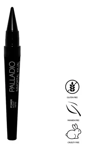 Delineador Immortal Kajal X3gr Palladio Color Power