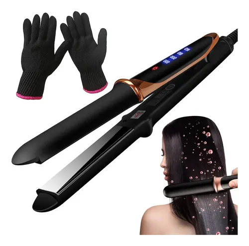 Plancha De Cabello Cerâmica, Con Pantalla Led, 4