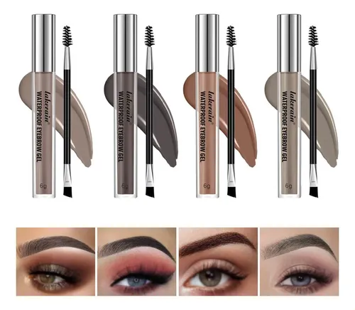Gel Para Cejas, Resistente Al Agua Y Manchas