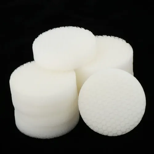 10 Esponjas Redondas Para Cojín De Aire, 4,5 X 0,9 Cm