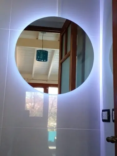 Espejo Circular Con Luces Led