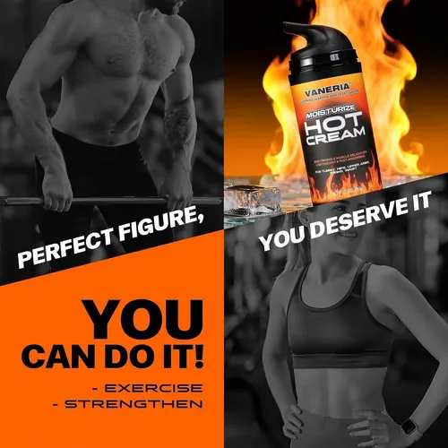 Vaneria Crema Caliente Anticelulítica Y Firmeza Muscular