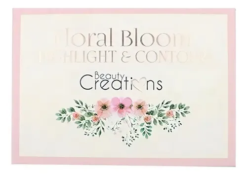 Contorno e Iluminador Beauty Creations Floral Bloom Para Piel Mixta