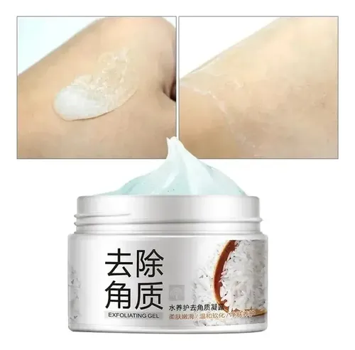 Crema De Arroz Limpieza Profunda Exfoliante De Cara Cuerpo