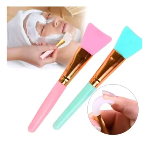 Brochas Espatula Pincele Silicona Para Mascarilla Makeup