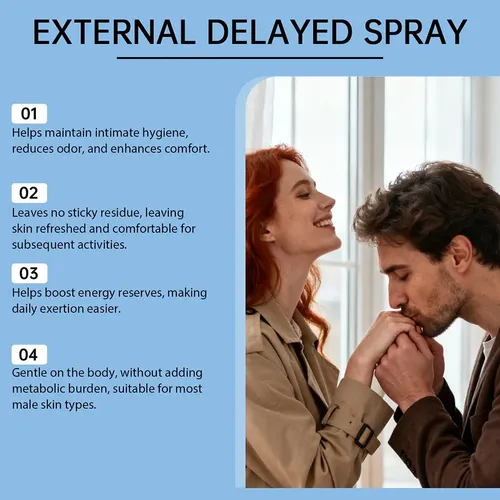 Spray De Cuidado Íntimo Masculino Enhance Stamina Time Exten