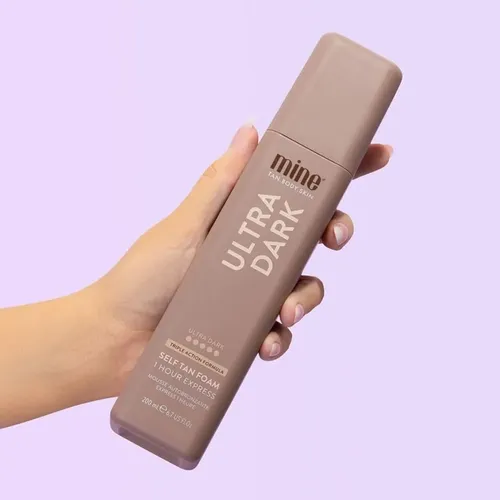 Espuma Autobronceadora Ultra Oscura Minetan, 6.7 Onzas Líqui