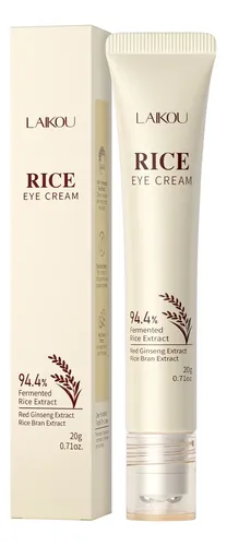 Crema Contorno De Ojos Laikou Rice 20g Con Masajeador Normal Día/noche