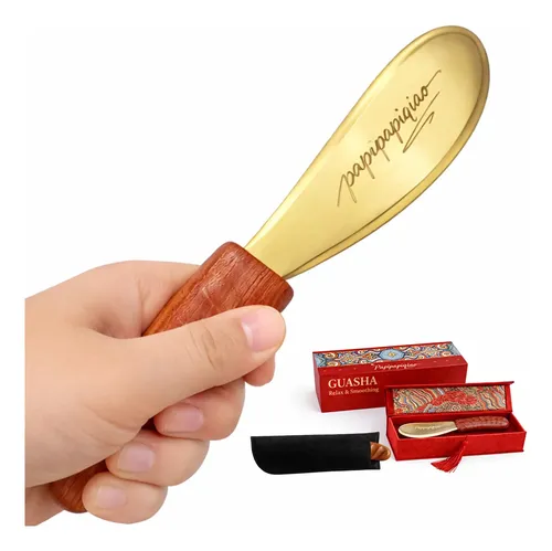 Masajeador Papipapiqiao H62 Raspador Muscular De Latón Gua S