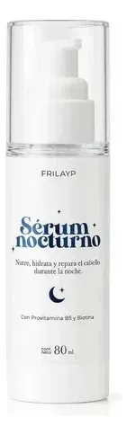 Kit X3 Serum Nocturno Frilayp Provitamina B5 + Biotina X80ml