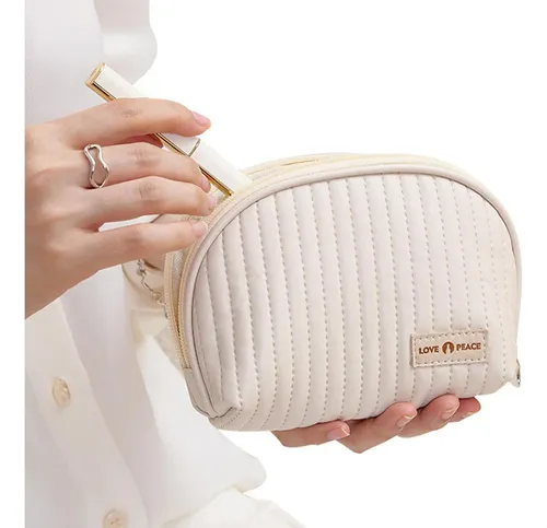 D Bolsas De Maquillaje For Mujeres Que Viajan Organizador~