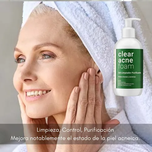 Gel Limpieza Purificante Piel Acneica Oleosa Poros Niza 250m