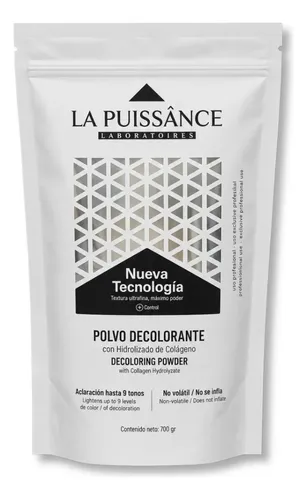 Polvo Decolorante 700g La Puissance Con Colageno