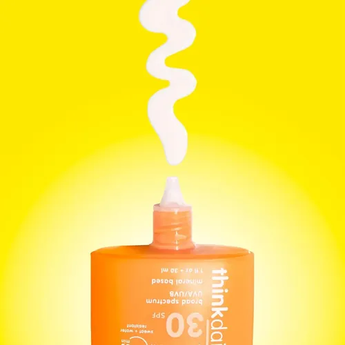 Thinkdaily Suero Solar Facial Spf 30, 30 Ml, Hidratante