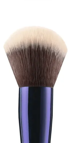 Brocha Doble Maquillaje Regina 103 Etq Azul Base y Corrector Negra