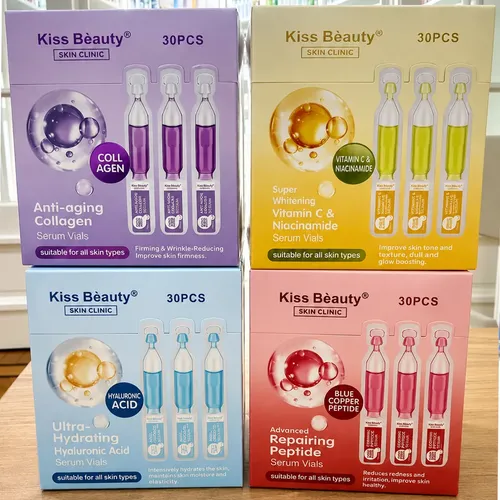 Ampollas Faciales X30 Peptidos Vitamina C Niacinamida