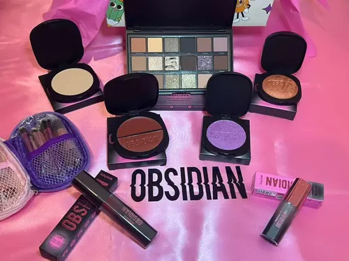 Set De Maquillajes Obsidian Completo Make Up Regalo
