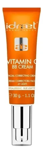 Idraet Vitamina C Bb Cream Crema Facial Ilumina Correctora