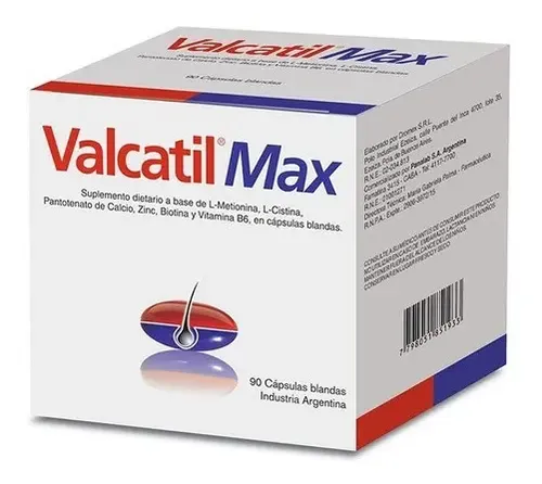 Valcatil Max X 90 Capsulas – Anticaida Del Cabello – Panalab