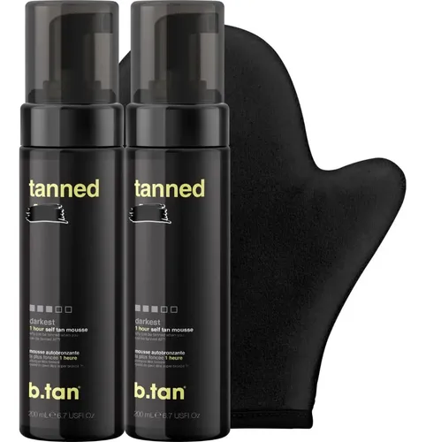 Autobronceador B.tan Anytime Glow Getter, Paquete De 2 Unida