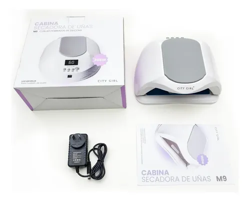 Cabina Uv Led Lámpara 288w City Girl Manicura Semipermanente