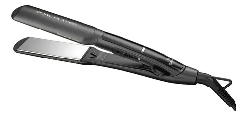Gama Dual Plates 1 Boton Planchita Pelo Titanio Ceramica Cs